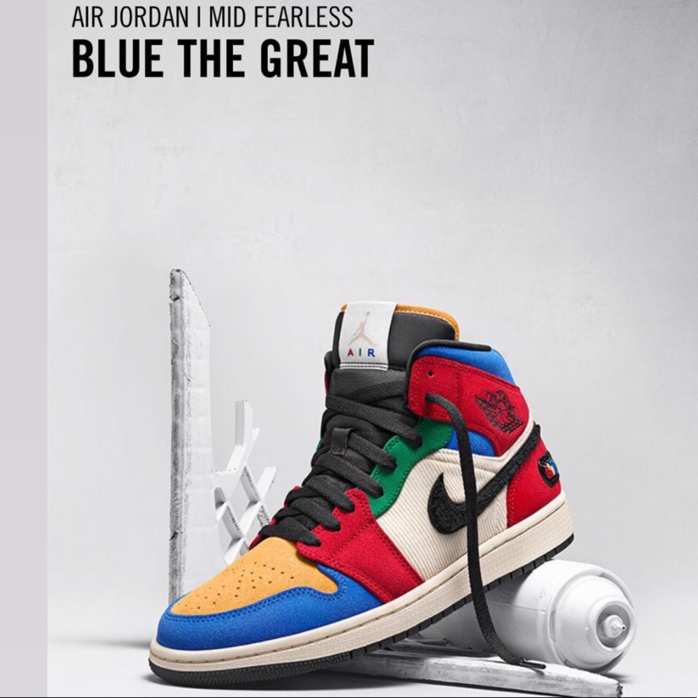 Air Jordan 1 mid Fearless